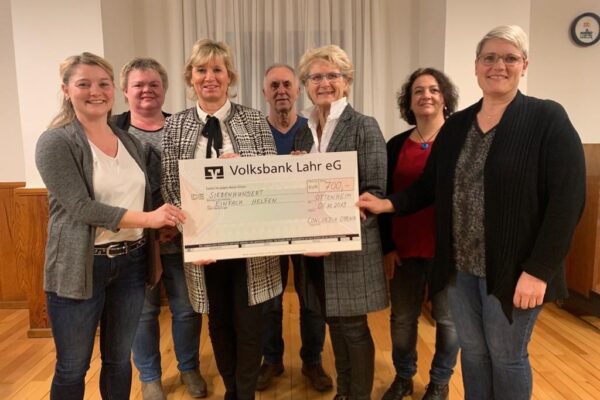 Spendenübergabe Concordia Ottenheim